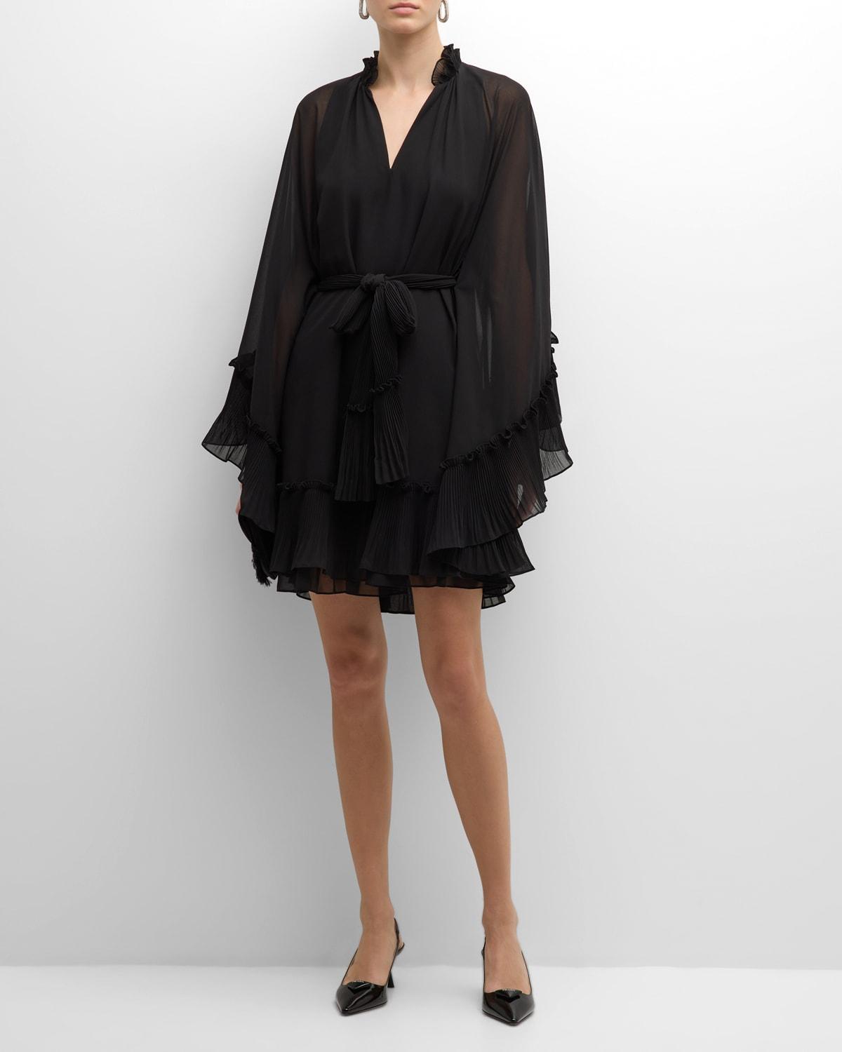 Womens Ziva Caftan Ruffle Knee-Length dress Product Image