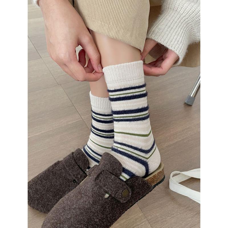 Striped Short Socks Product Image