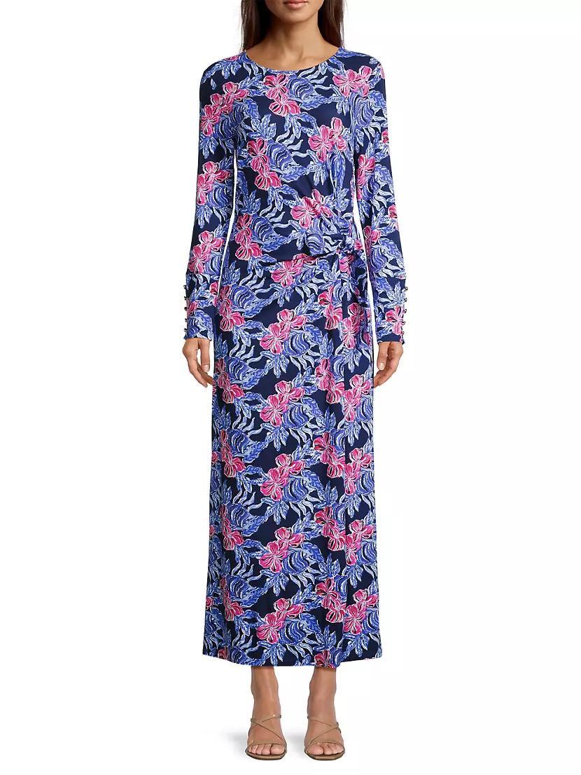 Bryson Floral Long-Sleeve Maxi Dress Product Image