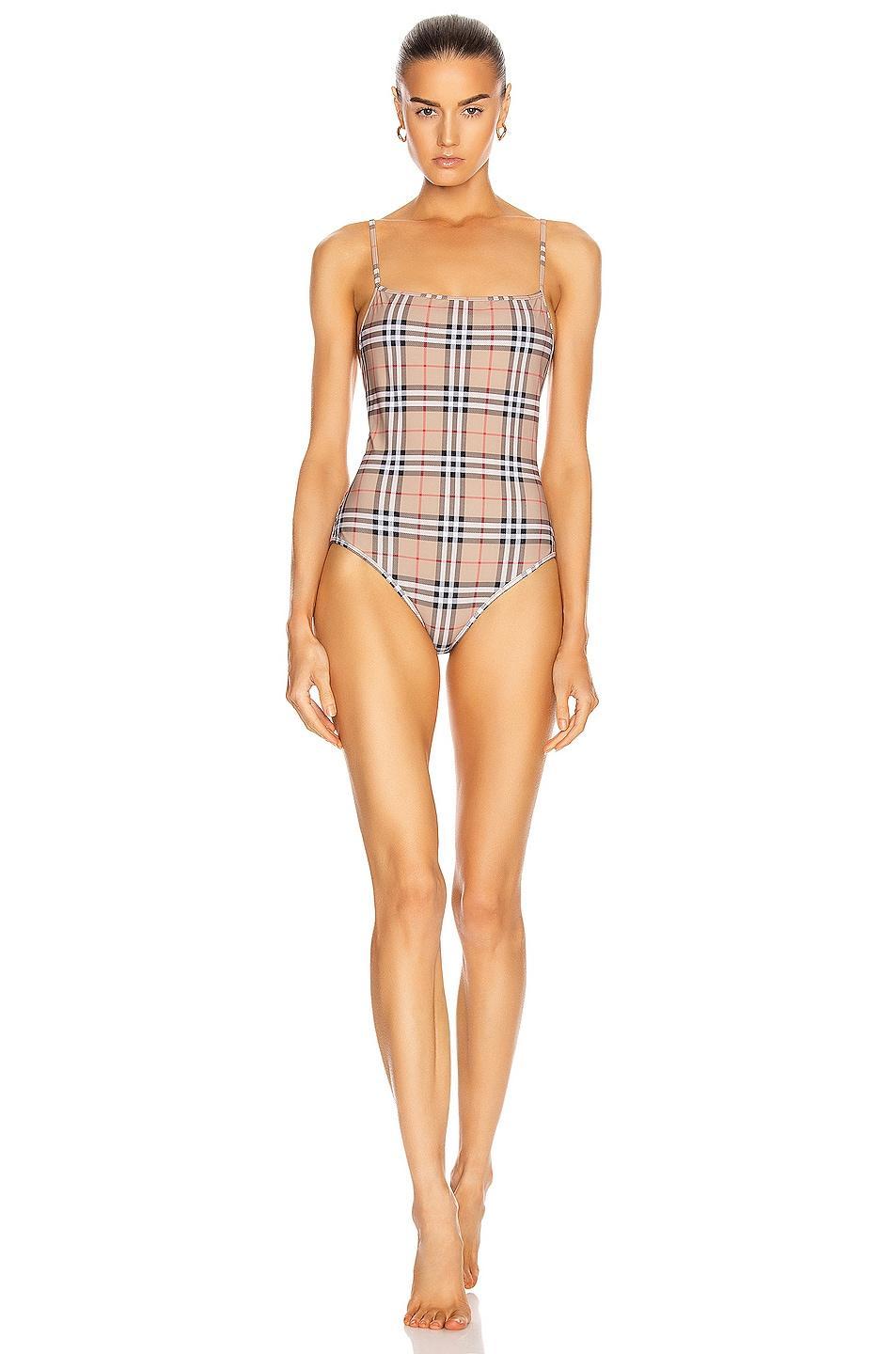 Burberry Delia One Piece Swimsuit (also in XS, XXS). Product Image