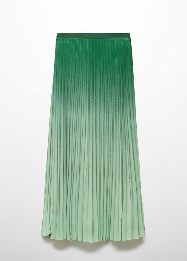 Pleated ombré skirt Female product image