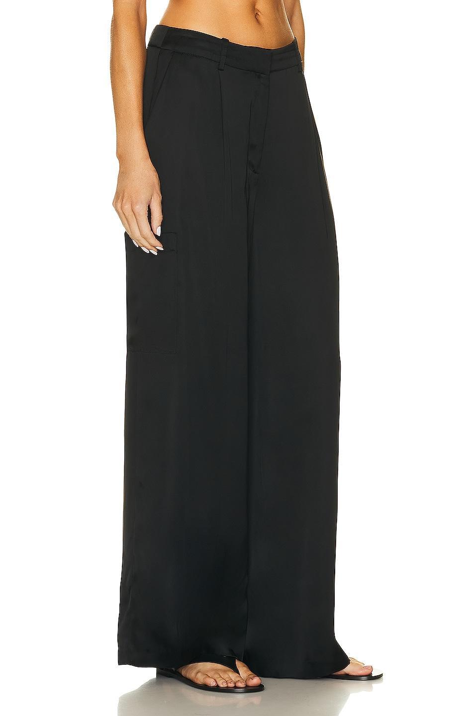 Loulou Studio Carmel Cargo Wide Leg Pant Product Image