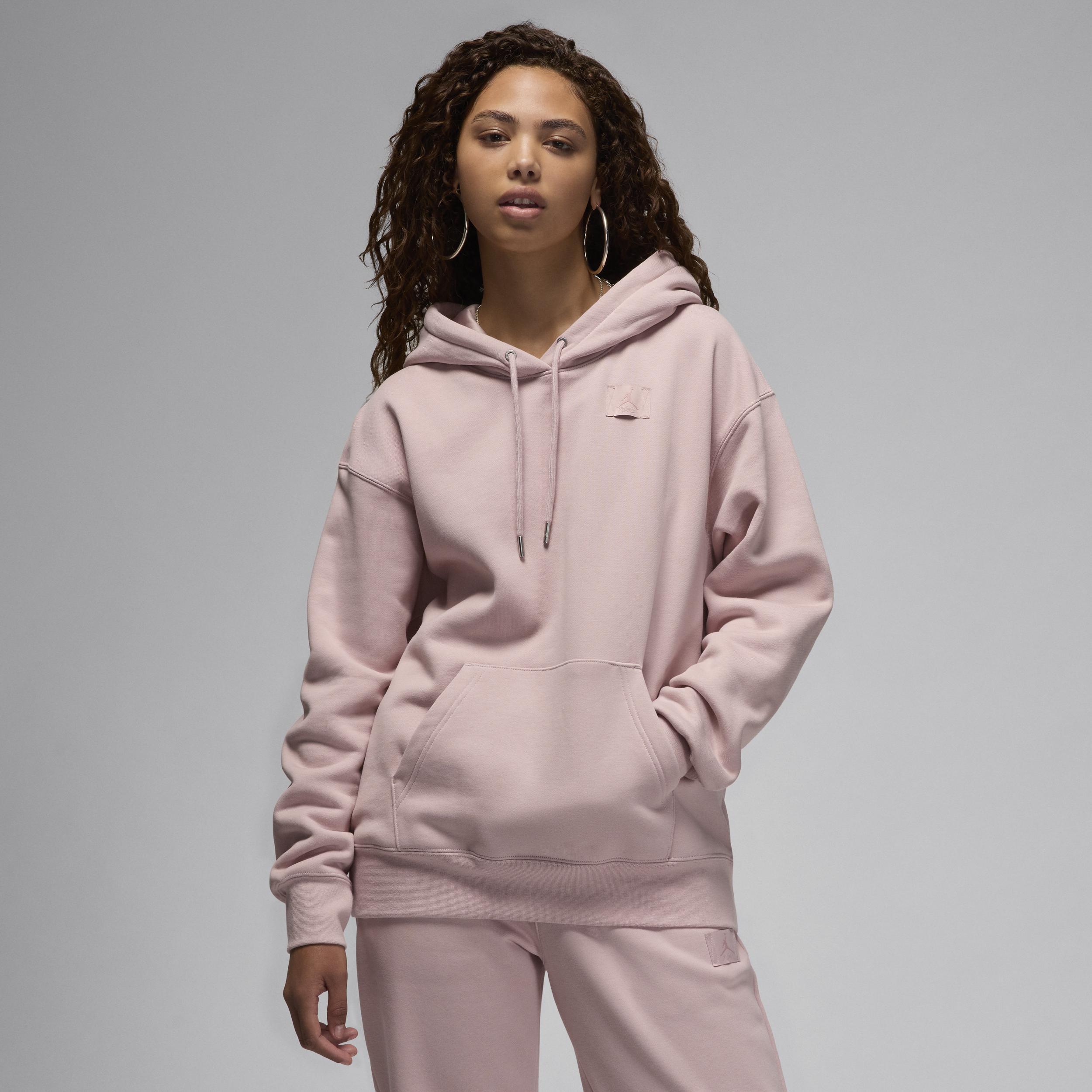 Women's Jordan Flight Fleece Satin-Lined Pullover Hoodie product image