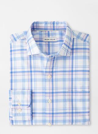 Peter Millar Payson Crown Lite Plaid Stretch Button-Up Shirt Product Image