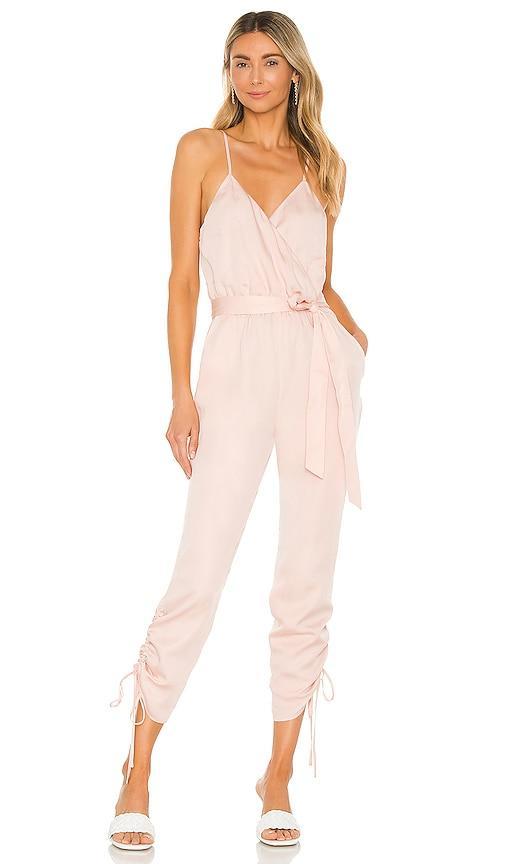 Lovers and Friends Tony Jumpsuit in Blush Pink Product Image