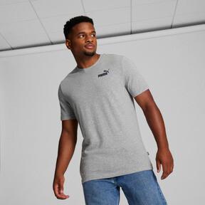 PUMA Essentials No. 1 Logo Men's T-Shirt in Medium Grey Heather Product Image