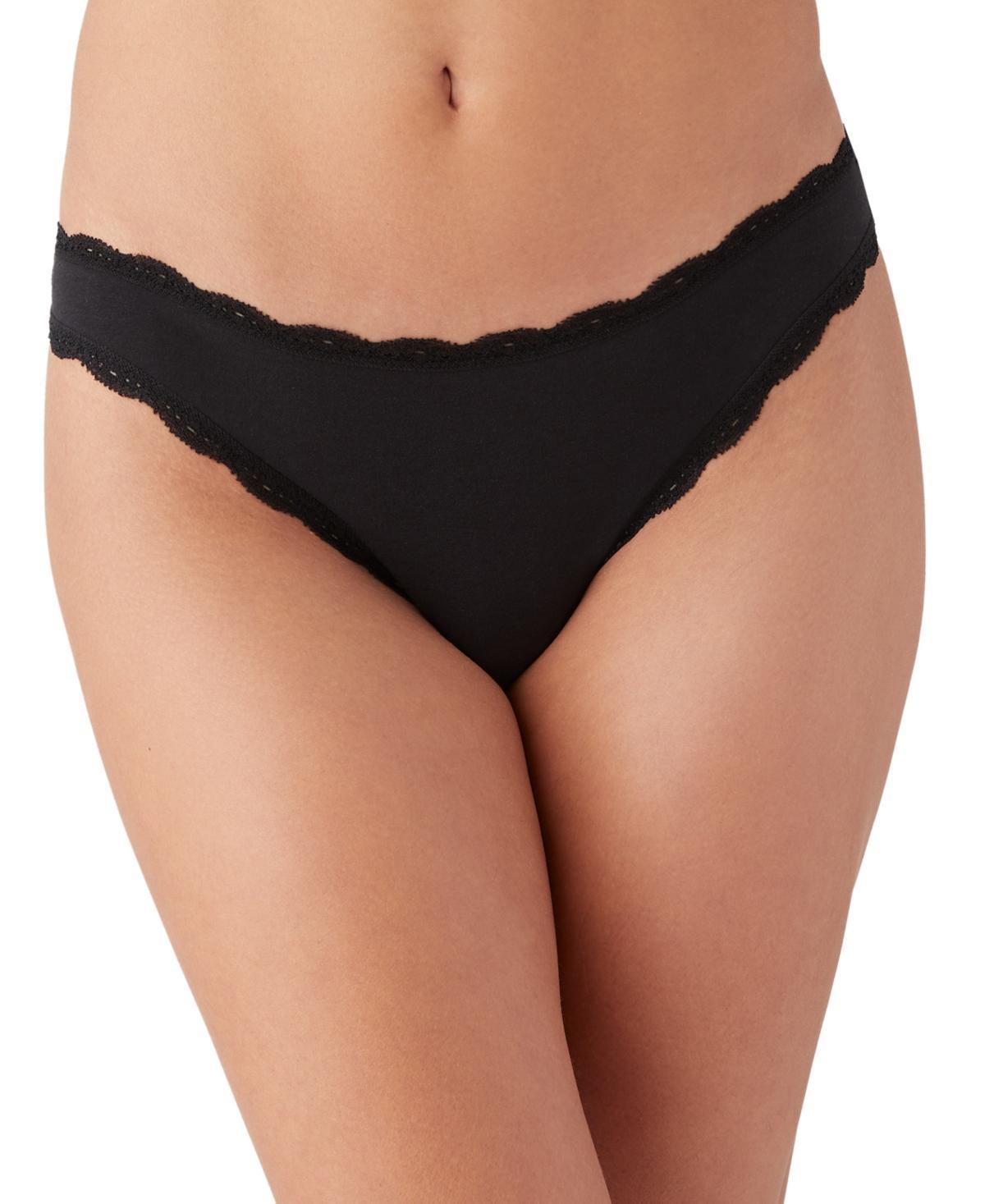 b.temptd by Wacoal Womens Inspired Eyelet Thong Underwear 972219 Product Image