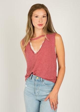 Fenna Top in Raspberry Product Image