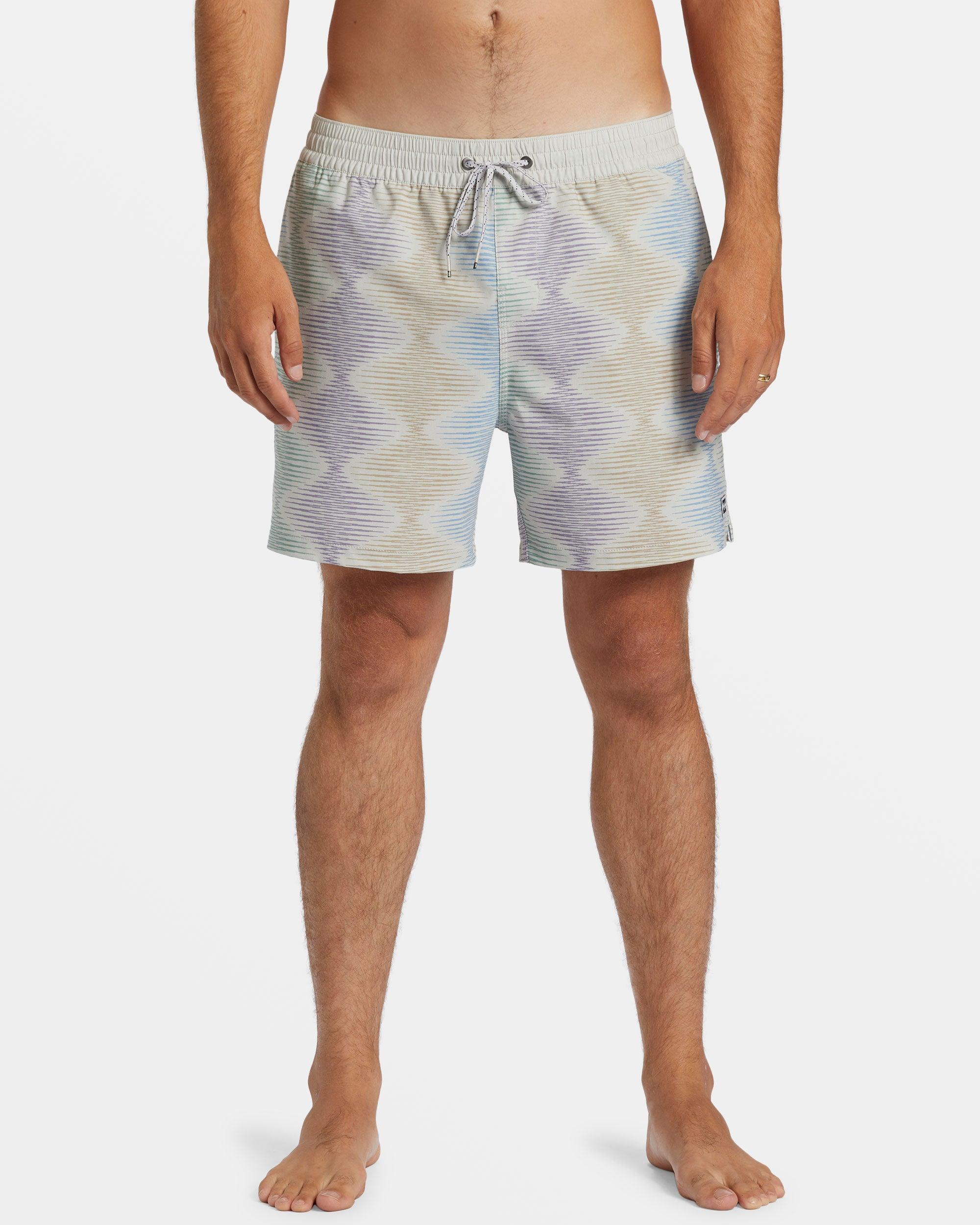 Good Times Layback 16" Swim Trunks - Fog Male Product Image