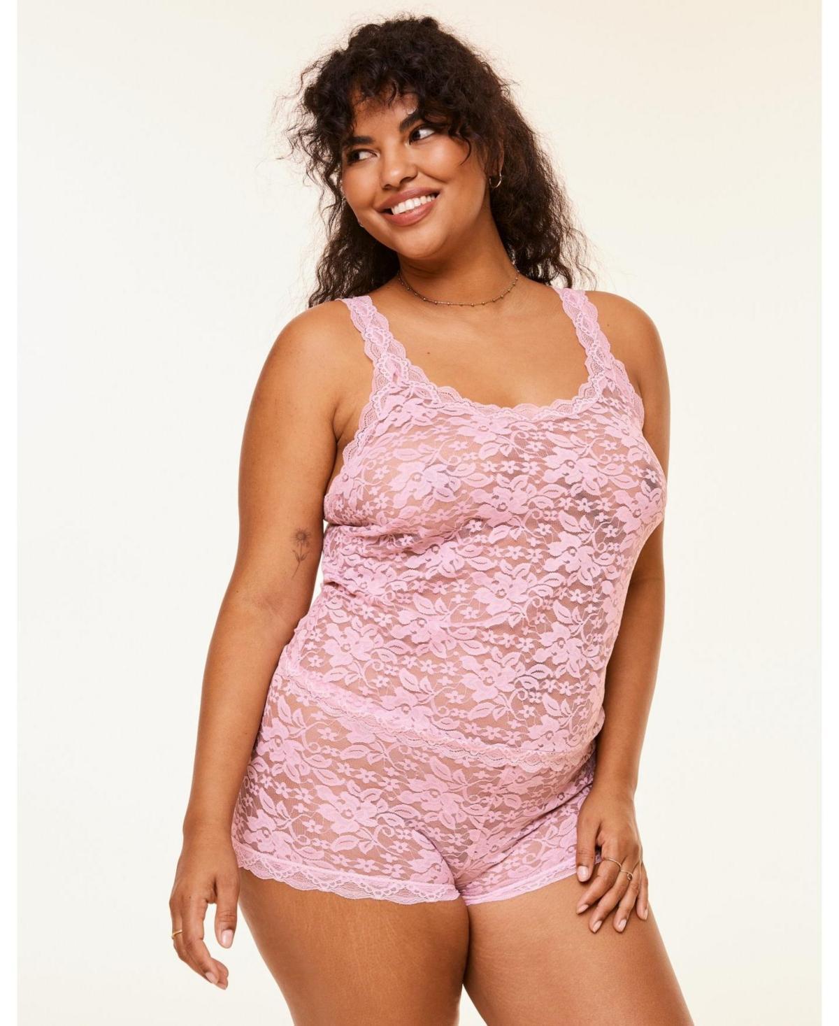 Adore Me Plus Size Roanne Tank & Short Set Lingerie Product Image