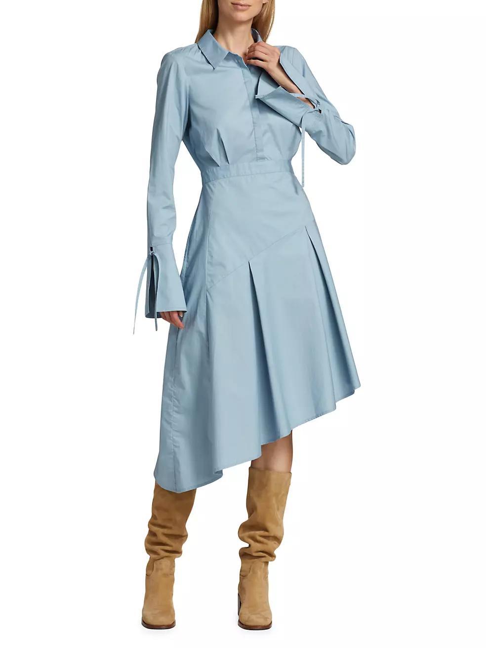 Maddison Asymmetric Shirtdress Product Image