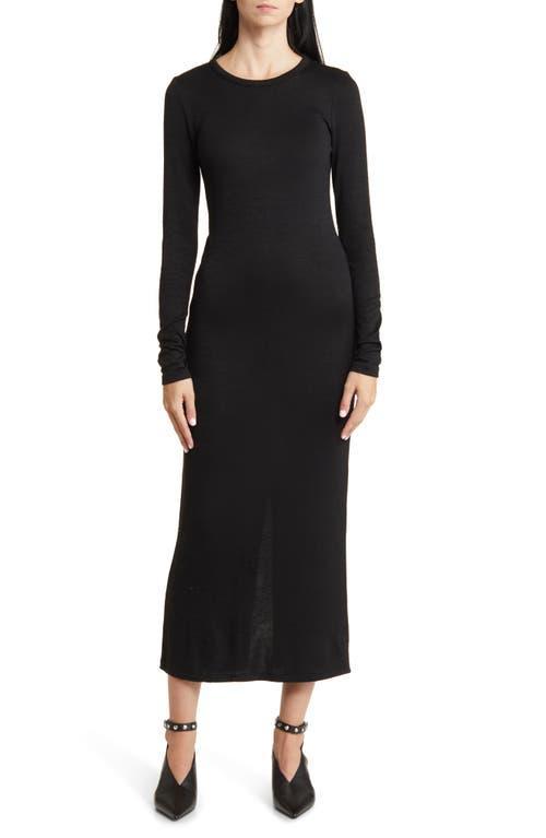 rag & bone The Knit Long Sleeve Maxi Dress Product Image