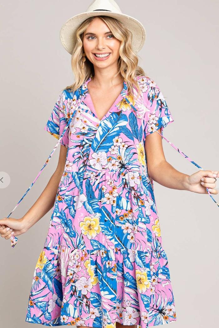 Time in the Tropics Dress Product Image