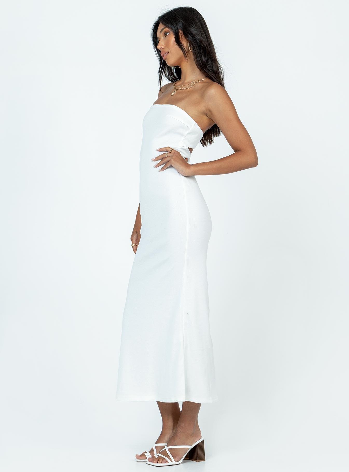 Carter Maxi Dress White Product Image