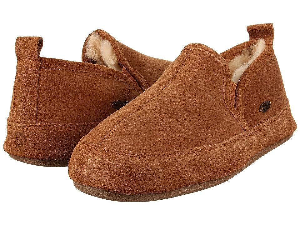 Acorn Mens Romeo Genuine Leather Slip On Slippers Product Image