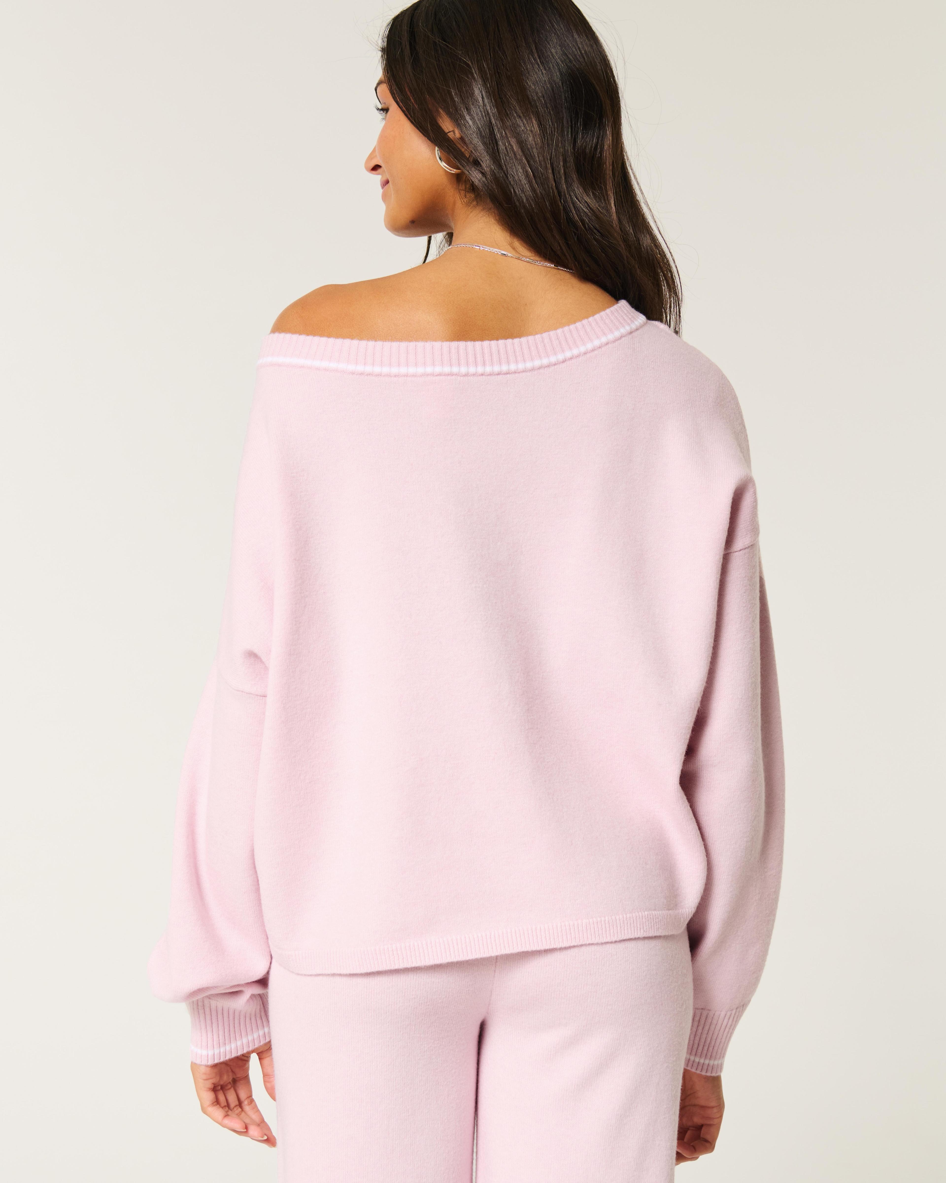 Gilly Hicks Cozy Off-the-Shoulder Sweater Product Image