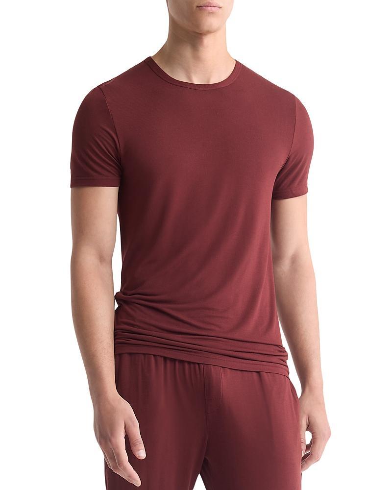 Calvin Klein Mens Ultra Soft Modern Sleep Tee - Black - S Product Image