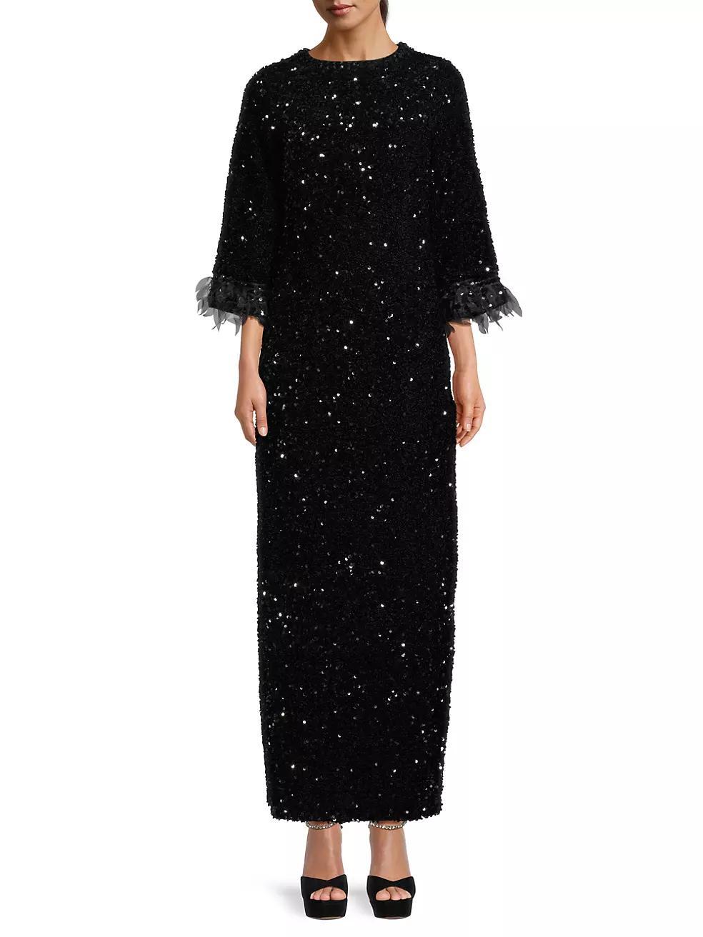 Regina Sequin Sheath Dress Product Image