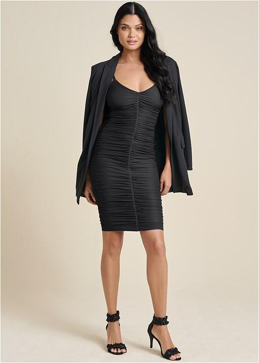 Ruched Mini Dress Product Image