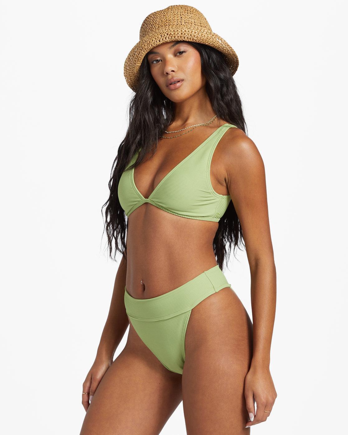 Tanlines Aruba Bikini Bottoms - Palm Green Female Product Image