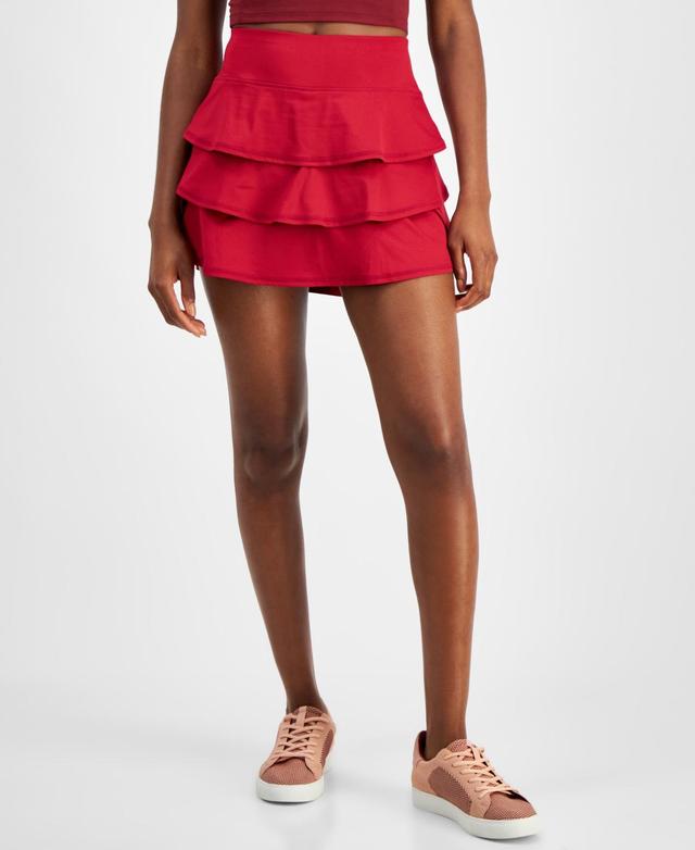 Id Ideology Womens Flounce Skort, Created for Macys Product Image