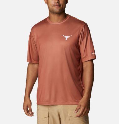 Columbia Men's Collegiate PFG Terminal Tackle Short Sleeve Shirt - Texas- Product Image