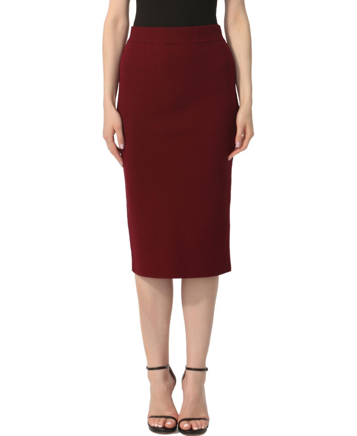 kimi + kai Womens Knit Pencil Skirt Product Image