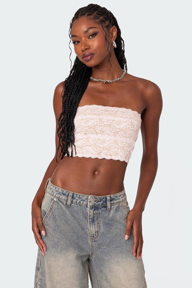 Nadine Lace Tube Top Product Image