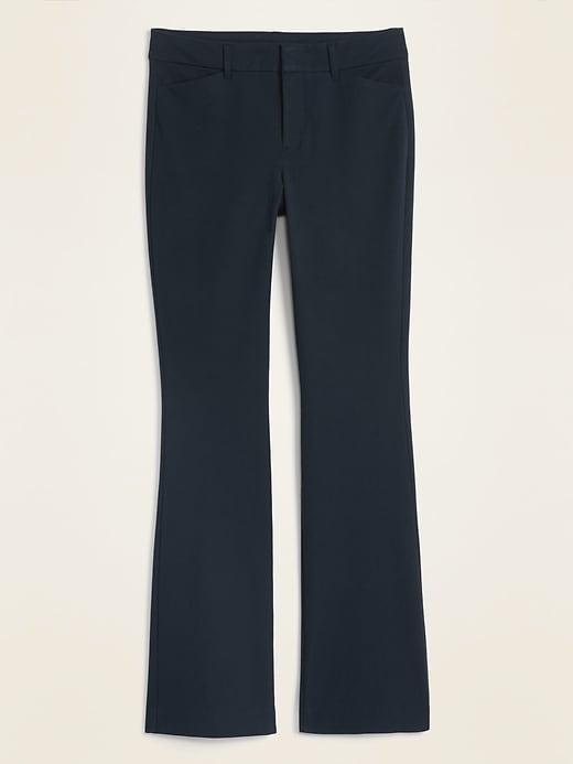 High-Waisted Pixie Flare Pants Product Image