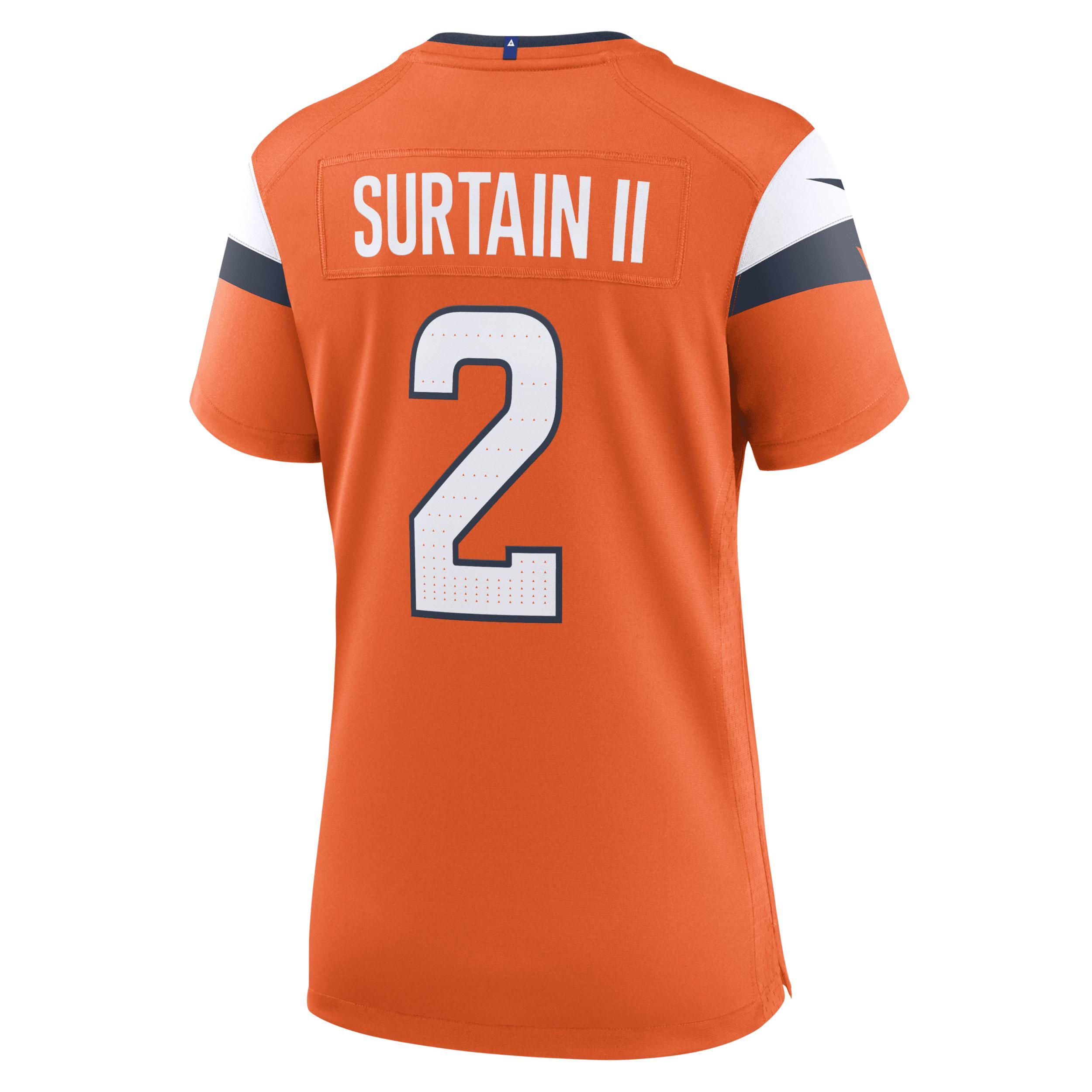 Patrick Surtain II Denver Broncos Nike Womens NFL Game Football Jersey Product Image