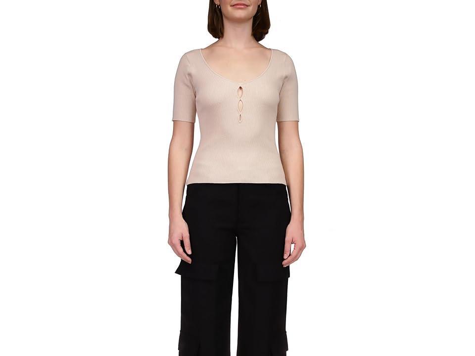 Sanctuary Still The One Top (Milk) Women's Blouse Product Image