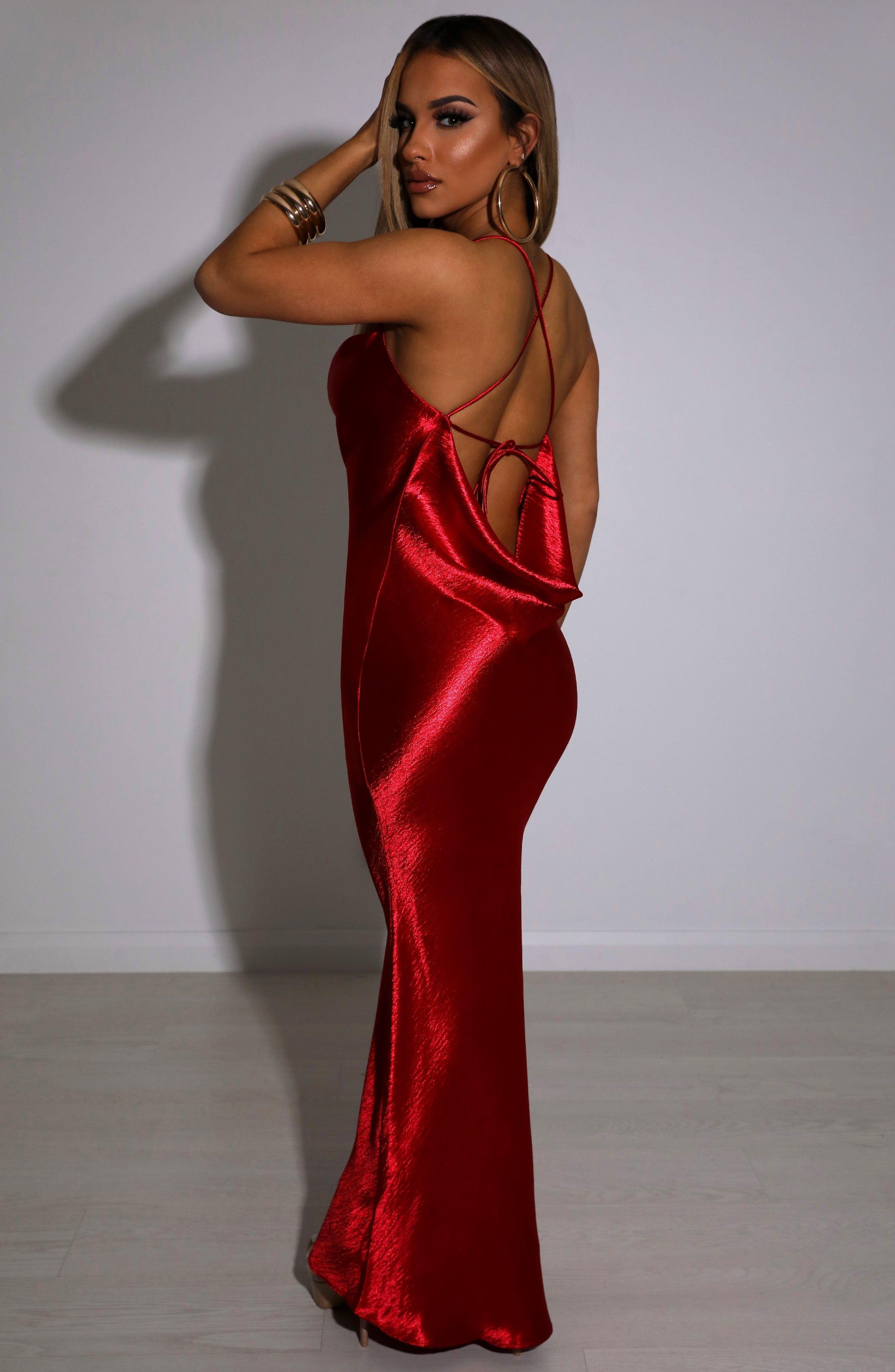 Leilani Maxi Dress - Red Product Image