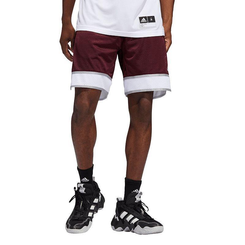 Mens adidas Maroon Texas A&M Aggies Swingman AEROREADY Basketball Shorts Product Image