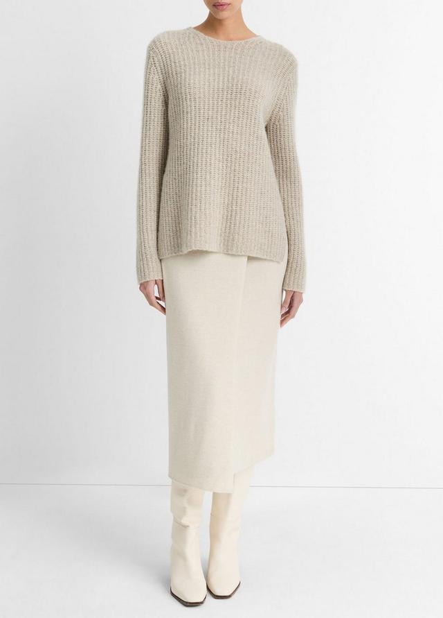 Cashmere Donegal Tunic Sweater Product Image