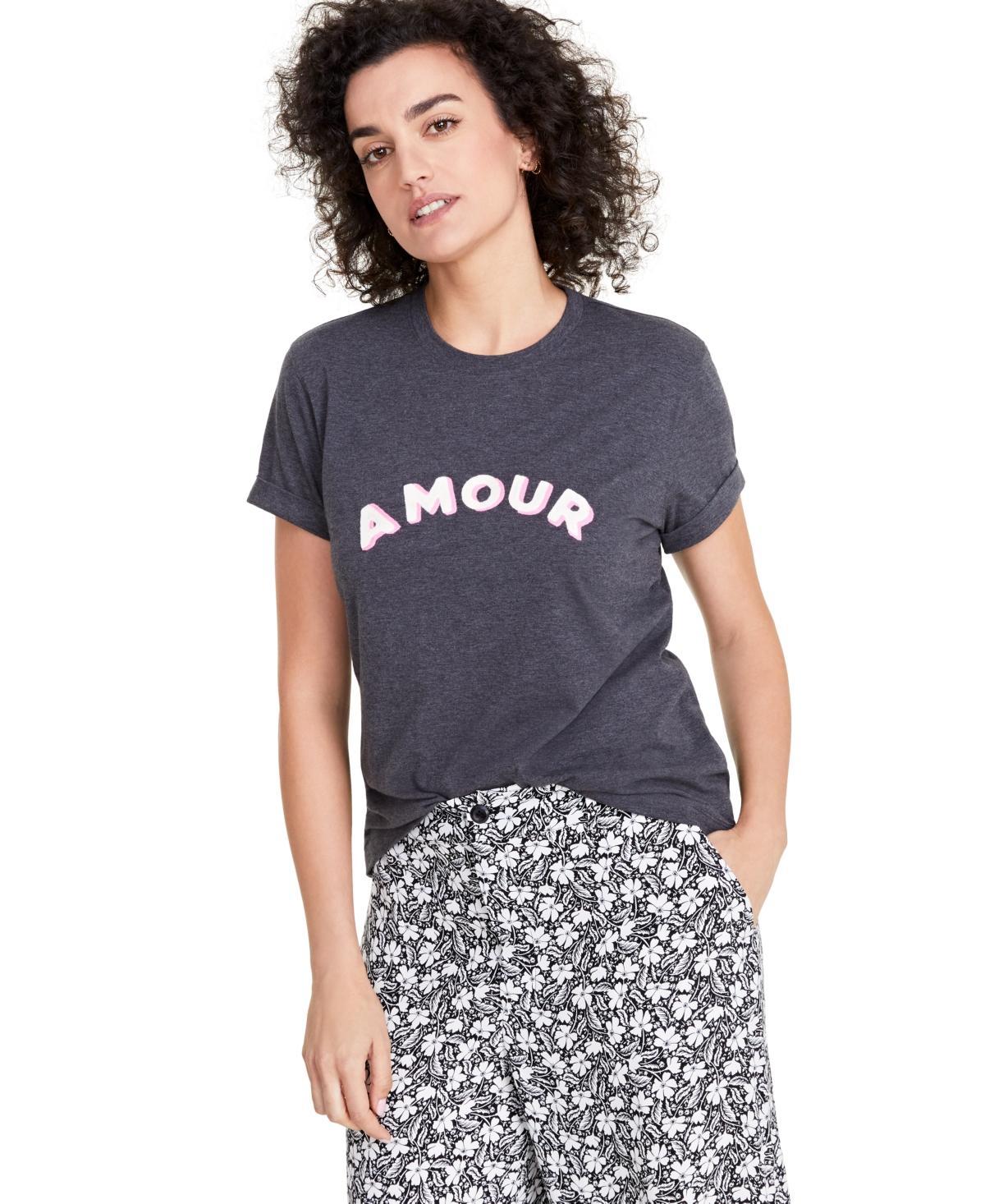 On 34th Womens Amour Graphic T-Shirt, Created for Macys Product Image