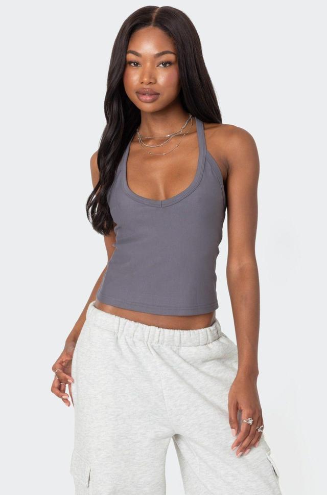 Racer Back Halter Top Product Image