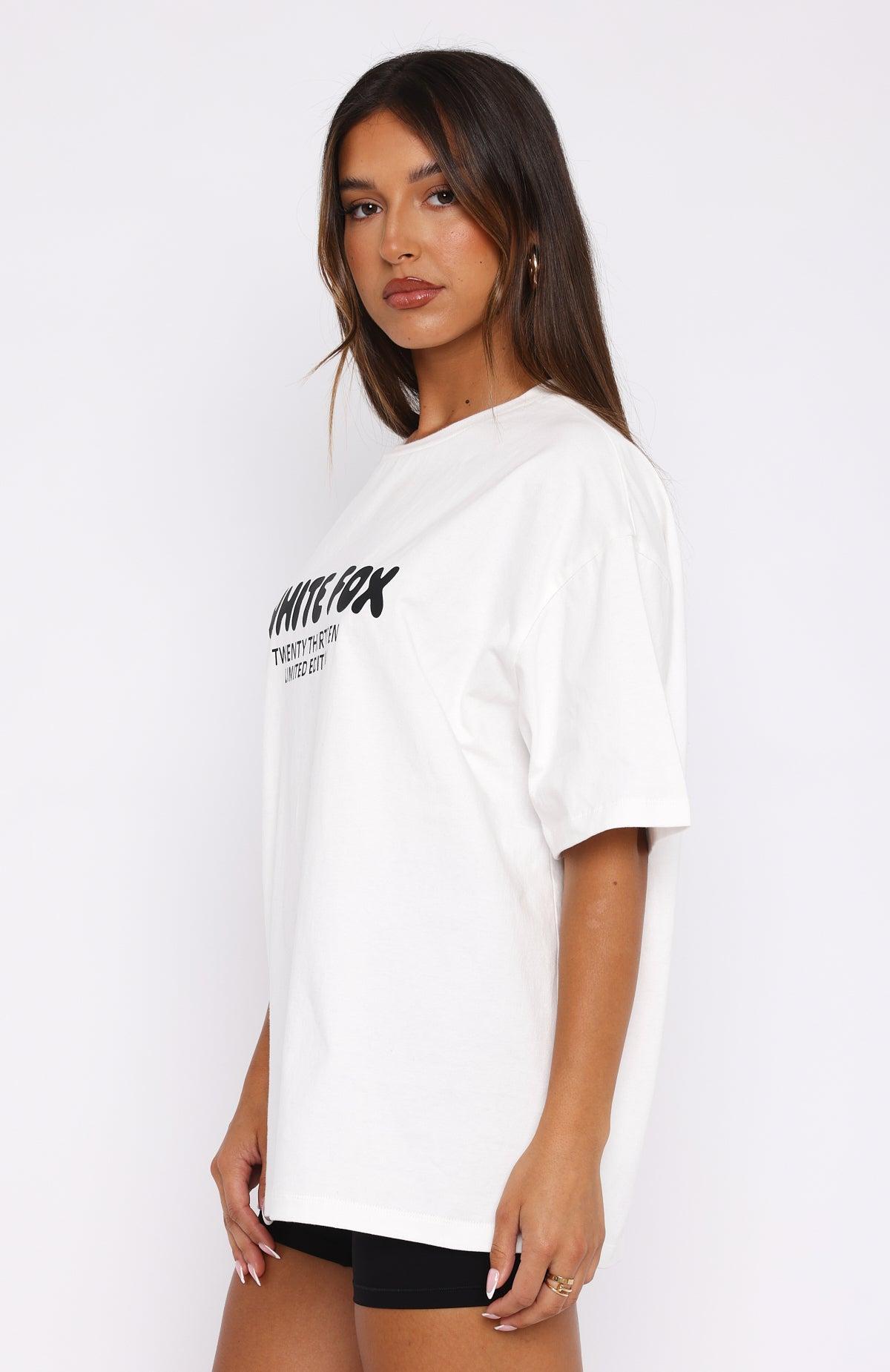 Looking For More Oversized Tee White Product Image