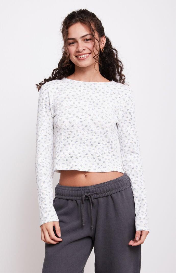 Est. PAC 1980 Women's Waffle Knit Long Sleeve Top Product Image