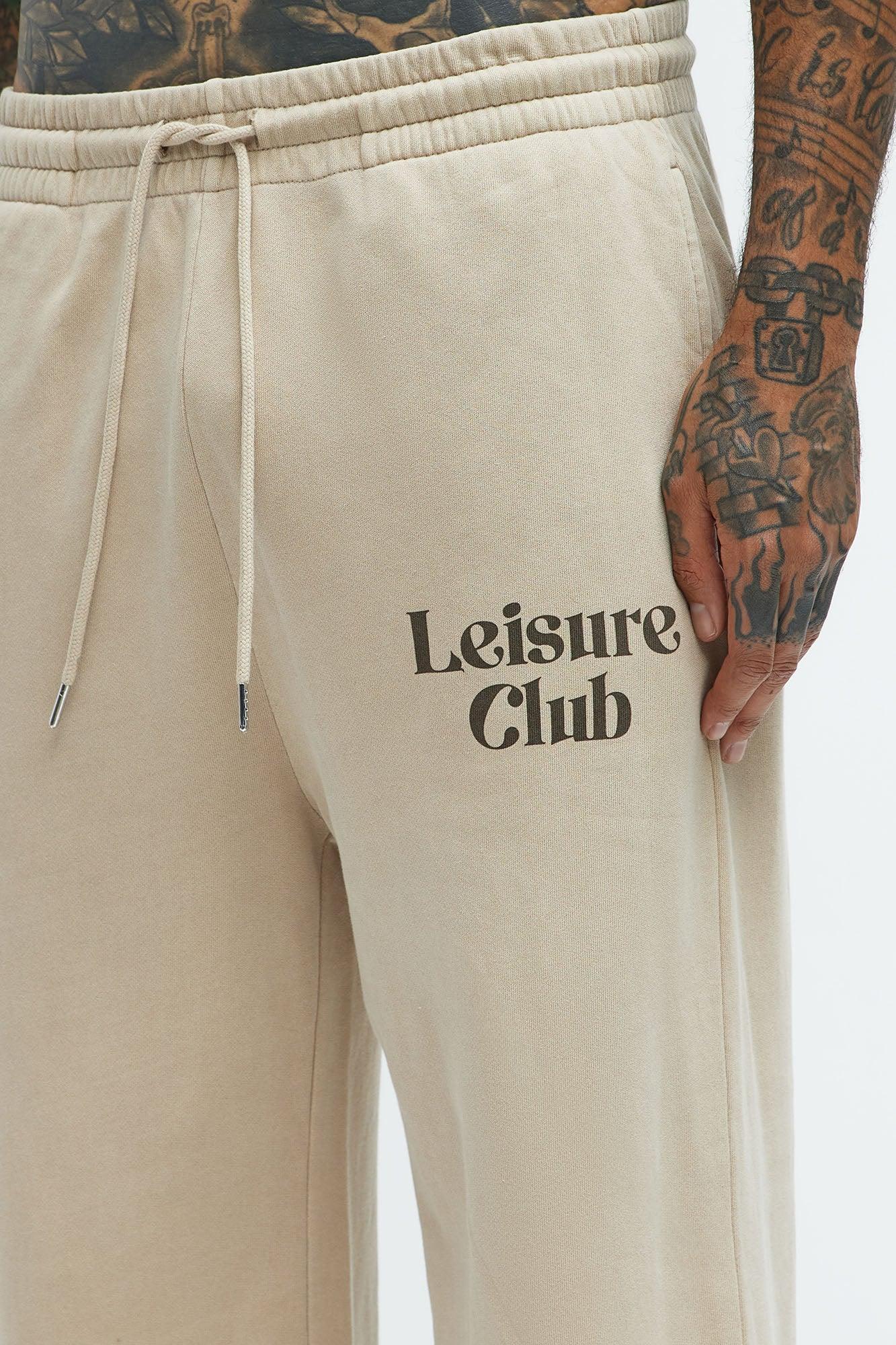 Leisure Club Sweatpants - Grey Product Image