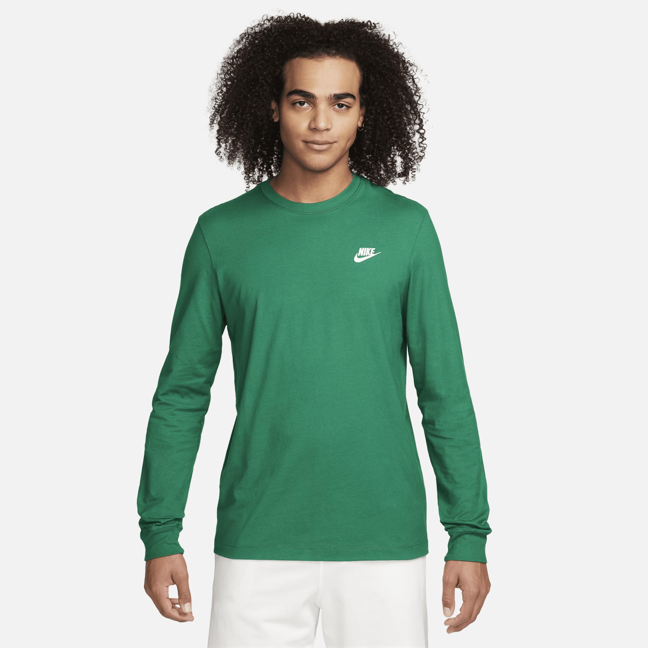 Men's Nike Sportswear Club Long-Sleeve T-Shirt Product Image