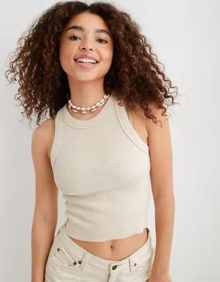 Aerie Free Spirit Ribbed Tank Top Product Image