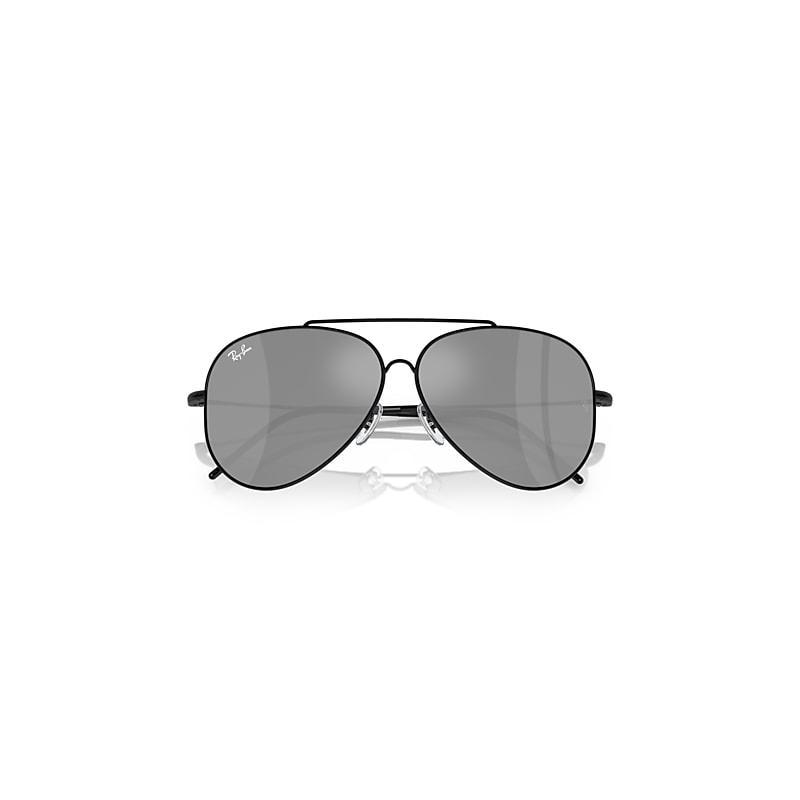 Ray-Ban AVIATOR REVERSE Sunglasses frame Silver lenses Product Image