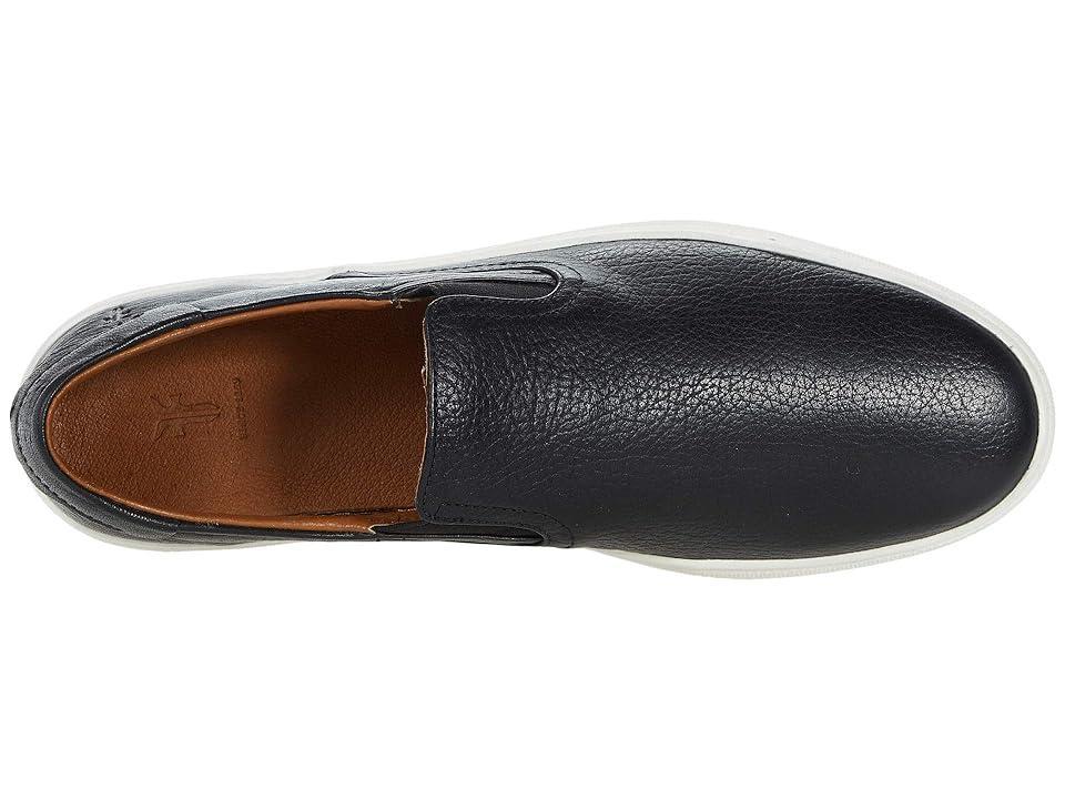 Frye Astor Slip-On (Black Crust Veg Tan Tumbled) Men's Shoes Product Image