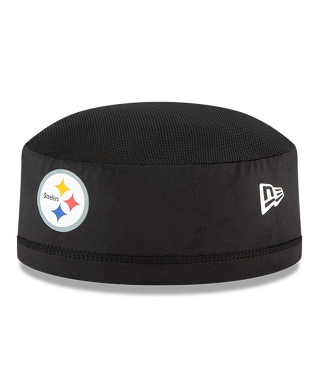 Mens Black Pittsburgh Steelers Nfl Training Skully Cap Product Image