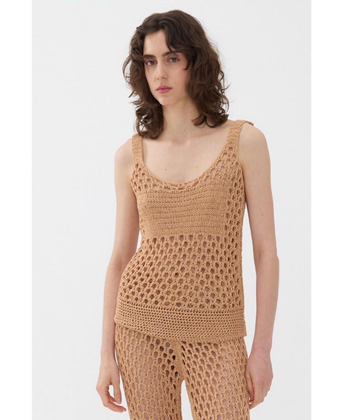 Nocturne Womens Mesh Knit Top product image