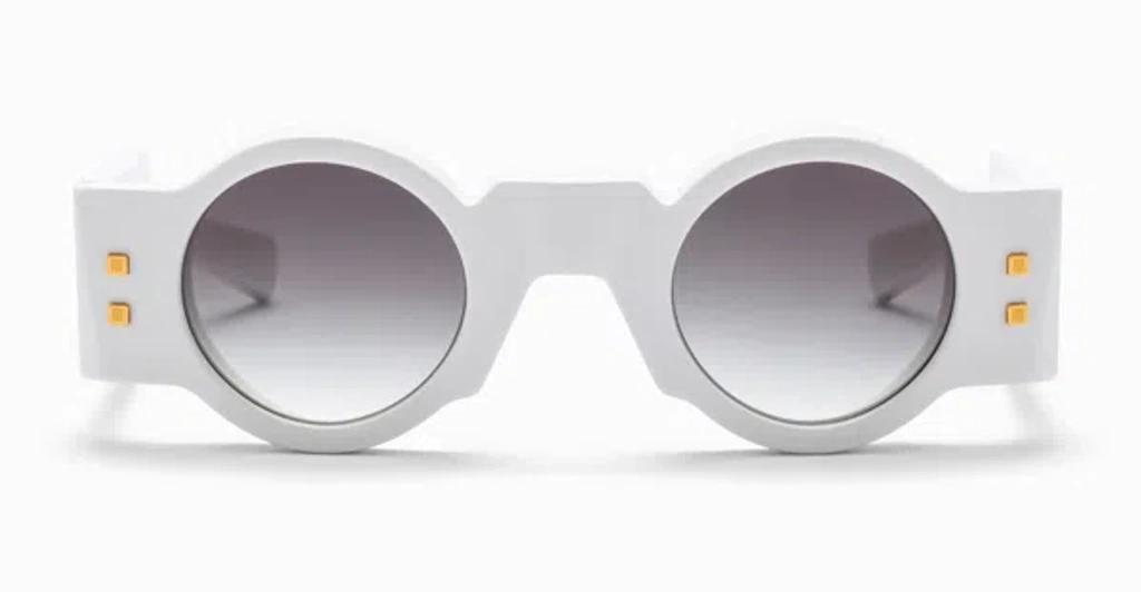 Olivier - White Sunglasses In Black product image