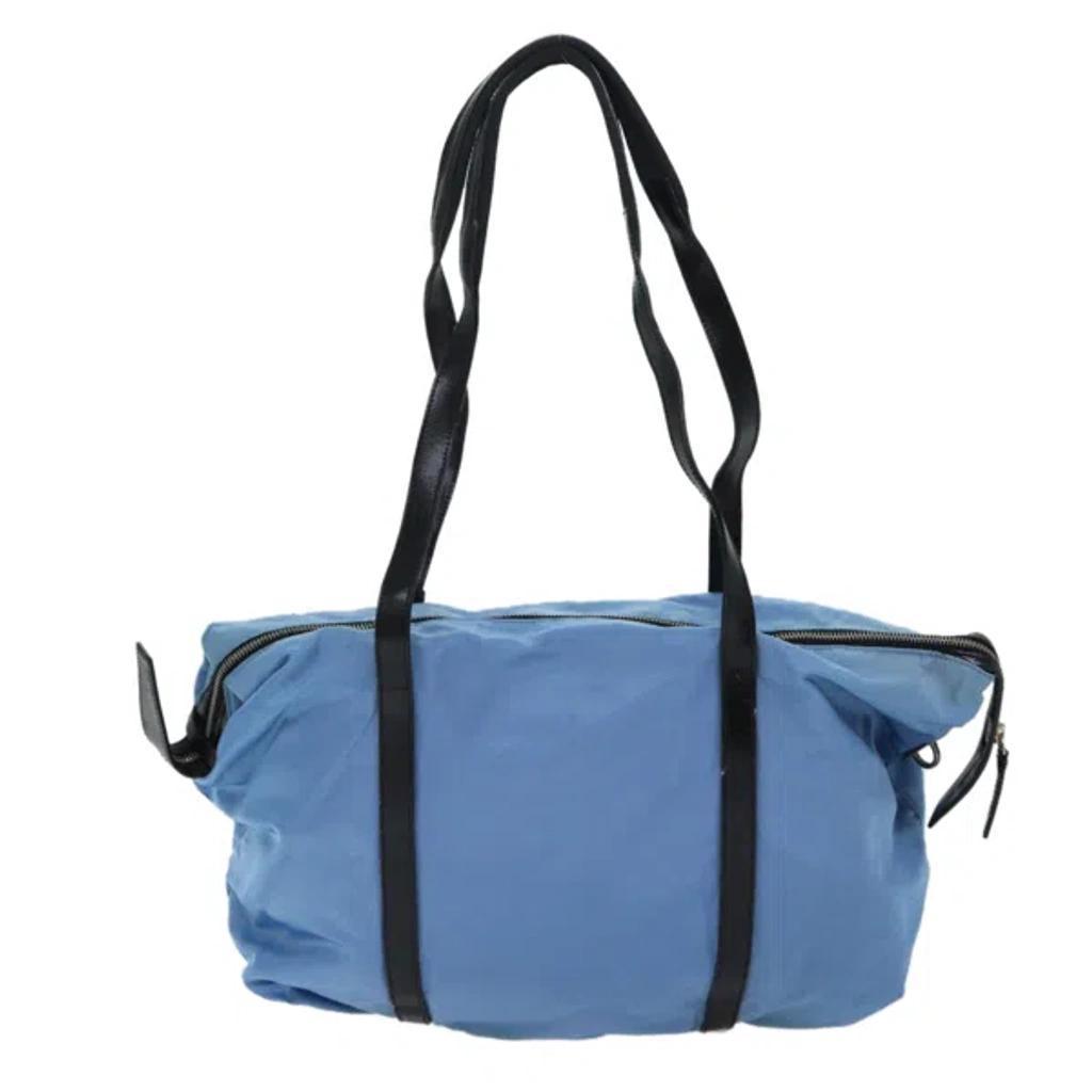 Tessuto Blue Synthetic Tote Bag () Product Image