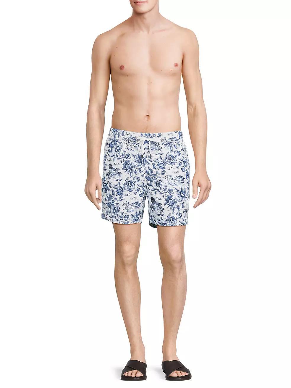 Charles Floral Swim Trunks Product Image