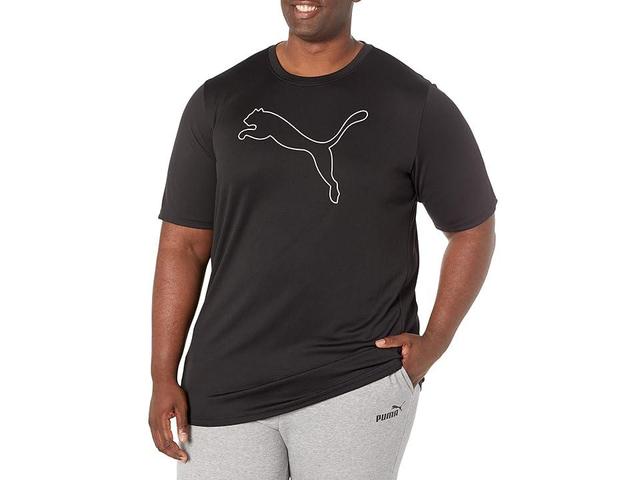 PUMA Big Tall Performance Cat Tee Men's Clothing Product Image