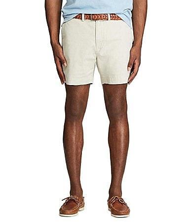 Polo Ralph Lauren Stretch Classic-Fit Chino 6 Inseam Shorts Product Image